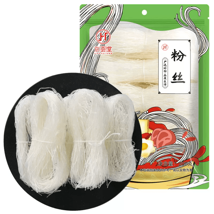 Jinghuitang Longkou Good Vermicelli Noodles Rice Noodles 200g * 1 Bag