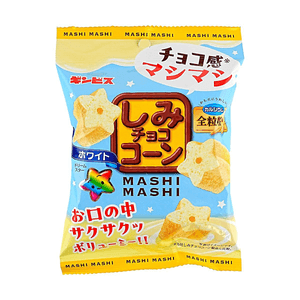 Seeking White Chocolate Corn Mashi -White Chocolate Soaked Corn Puff 4.23 oz 【Contains Whole Wheat Flour】