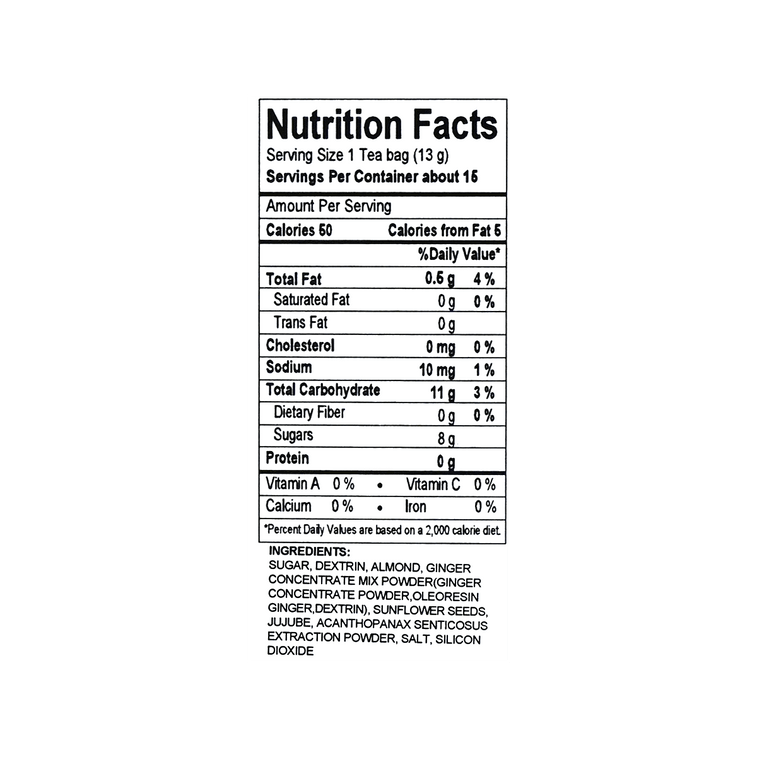 Ginger Tea, 6.88 oz 6