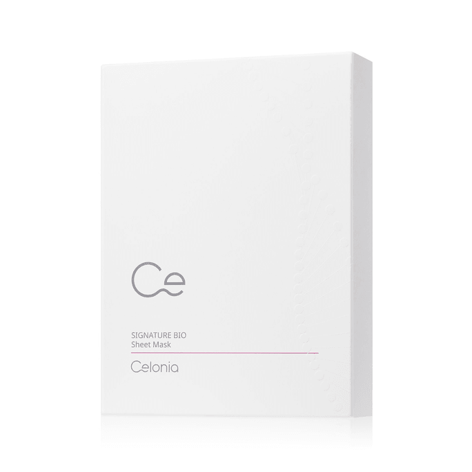 韩国 Celonia 经典护肤生物面膜包装(5片装)