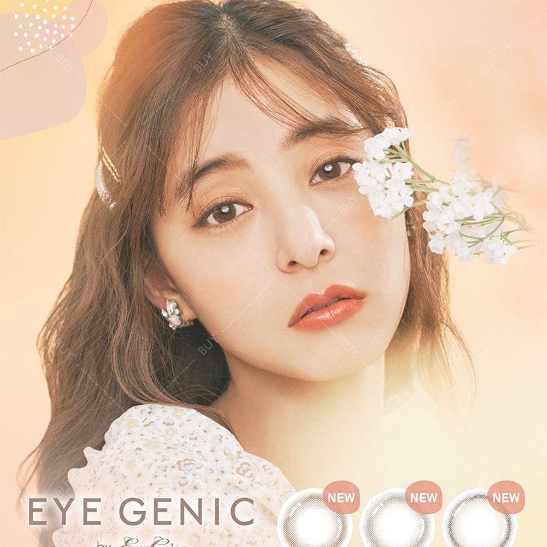 【日本美瞳/日本直郵】新木優子 EYE GENIC 月拋美瞳Moony Nude 裸棕色“棕色系”1片裝 度數-3.75(375) 預定3-5天 DIA:14.2mm | BC:8.6mm |