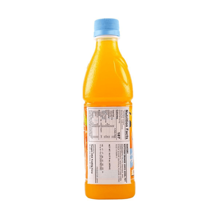 サントリー ノン炭酸飲料 なっちゃんオレンジ 425ml - Yami