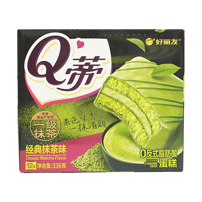 큐티 클래식 말차맛 케이크 11.85oz 프리미엄 말차 0 트랜스 지방