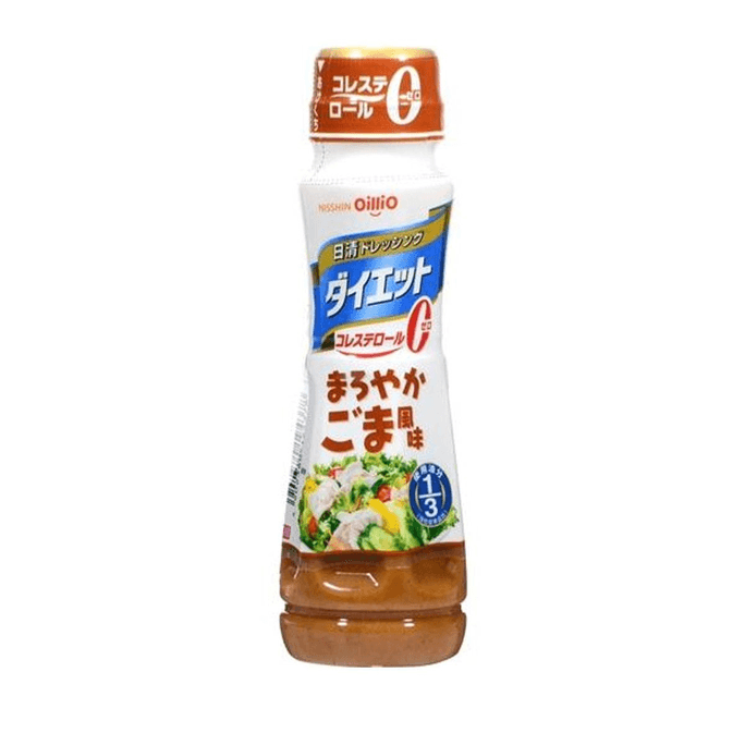 【日本直效郵件】NISSIN日清 0膽固醇調味醬料汁 芝麻沙拉醬 185ml