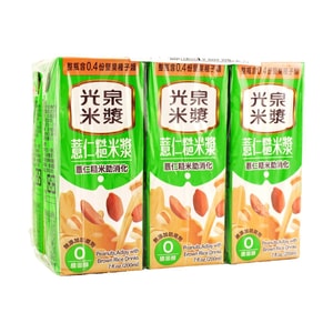 台灣光泉 薏仁糙米漿 200ml*6盒【0防腐劑0膽固醇】【營養早餐】