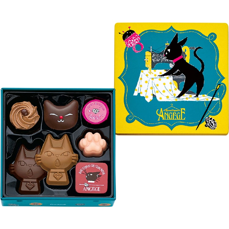 JAPAN ANGEGE Valentine's day limited Chocolat2 7pc - Yami.com