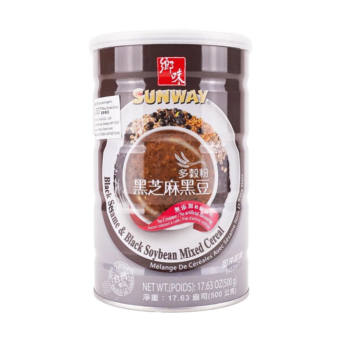 Black Sesame Black Bean Multigrain Flour 17.64 oz