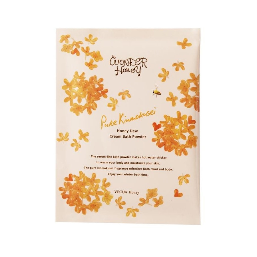 【日本直郵】日本 VECUA Honey 限定金木犀桂花香 配合北海道蜂蜜 滋潤肌膚 入浴劑 30g