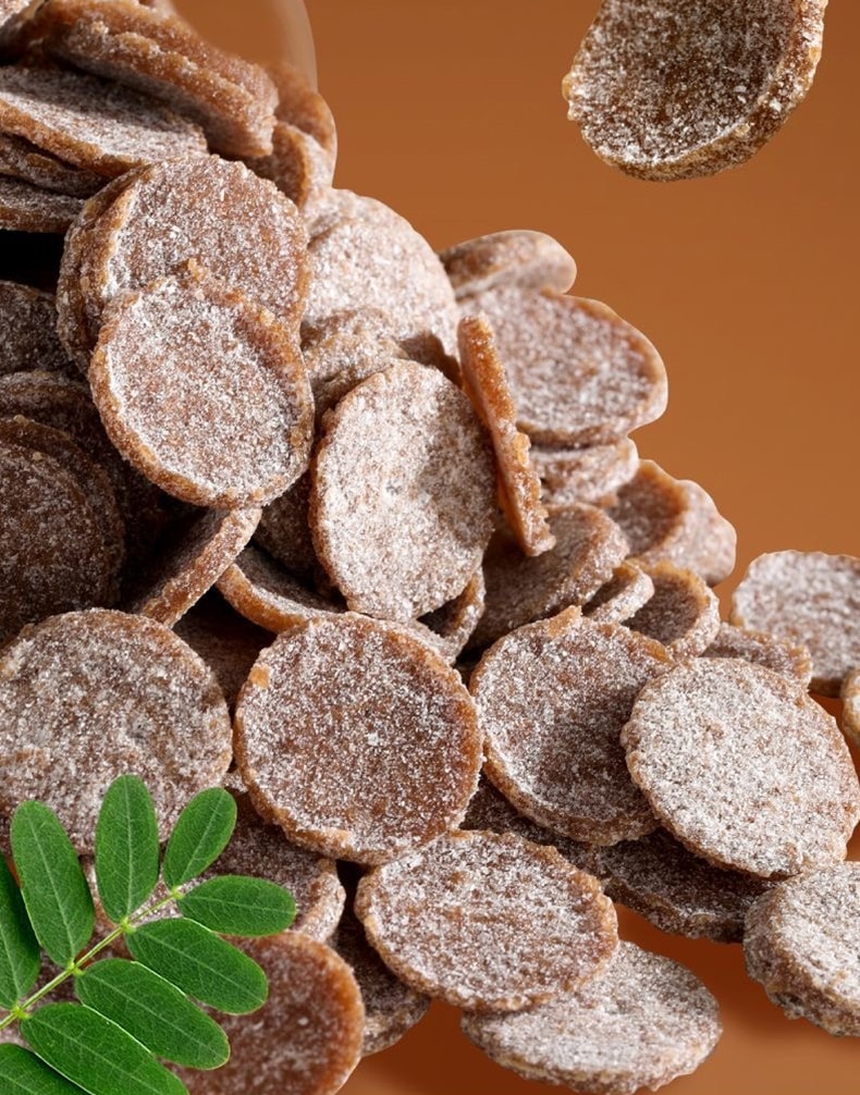 滇二娃 清甜酸角片酸角糕糖果蜜饯130克*1袋