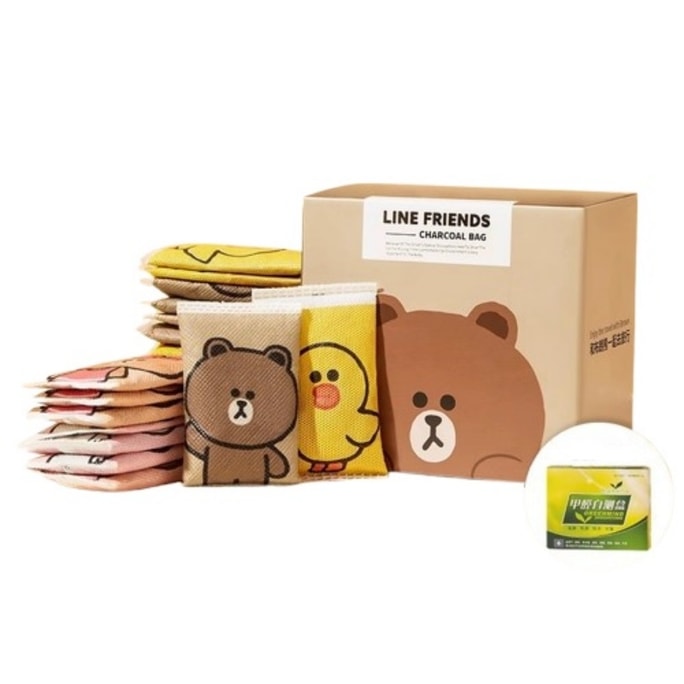 New car deodorant and odor removal bamboo charcoal bag car interior deodorization special 20 packs