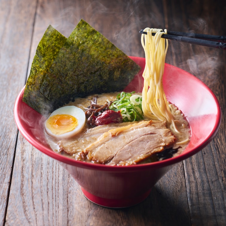 10 Servings Set Silken Tonkotsu Ramen Shiroaru Akamaru 2 Servings*5 9