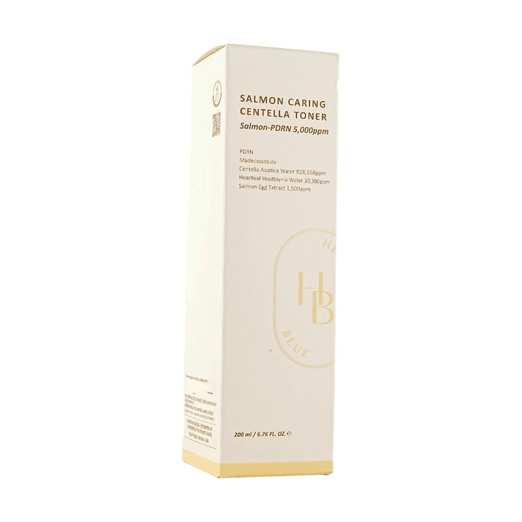 Salmon Caring Centella Toner, 6.76 fl.oz.+ Salmon Caring Centella Cream, 3.38 fl.oz.【Value Pack】 5
