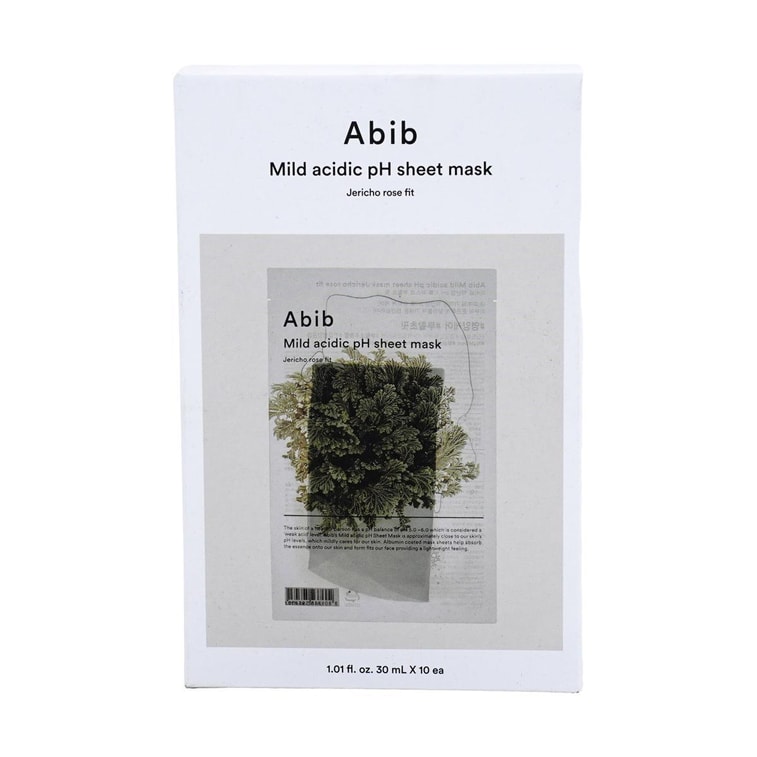 약산성 pH 시트 마스크, 제리코 로즈 핏, 10매 - 영양 & 보습 5