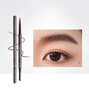 Microprecise Eyebrow Pencil, #01 Latte Brown - 0.1in Ultra-Fine | For Dark Brown/Chestnut/Deep Hair Shades【HOT】