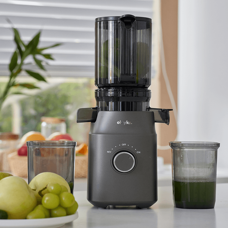 Slow Cold Press Juicer with 4.3" Extra-Wide Chute – High Yield & Nutrient Retention | Auto Feed | Easy to Clean 6