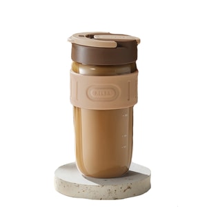 【中国直送】RELEA Biotech ガラスカップ ストロー付き 520ml フルボディコーヒー 1個 ポータブルコーヒーカップ