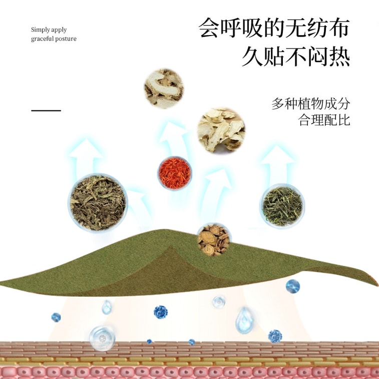 广药白云山 美腿贴 纤纤玉腿贴精油艾灸贴懒人修身贴纤腿贴轻姿贴 舒缓久站,运动后的腿部酸胀、水肿,同时放松肌肉,让沉重的双腿恢复轻盈感,懒人也能轻松养护腿部线条12贴/盒 3