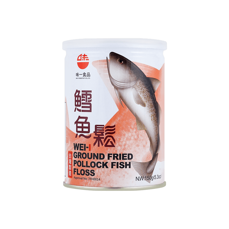 WEIYI Ground Fried Pollock Fish Floss 150g Yami