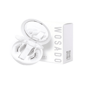 Soft Magnetic Eyelashes #Barbie Black 1PC (Free storage bag + lower eyelash sticker.)