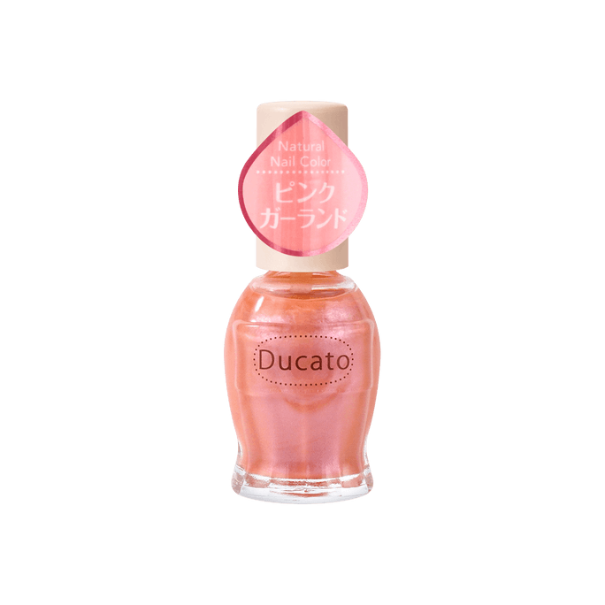 日本DUCATO 自然润泽指甲油 F101 粉色花环 11ml