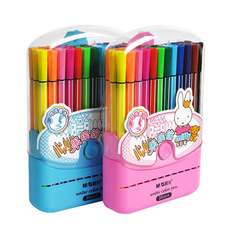 M&G MIFFY Washable Water Color Pen FCP90148 36Colors/Set 