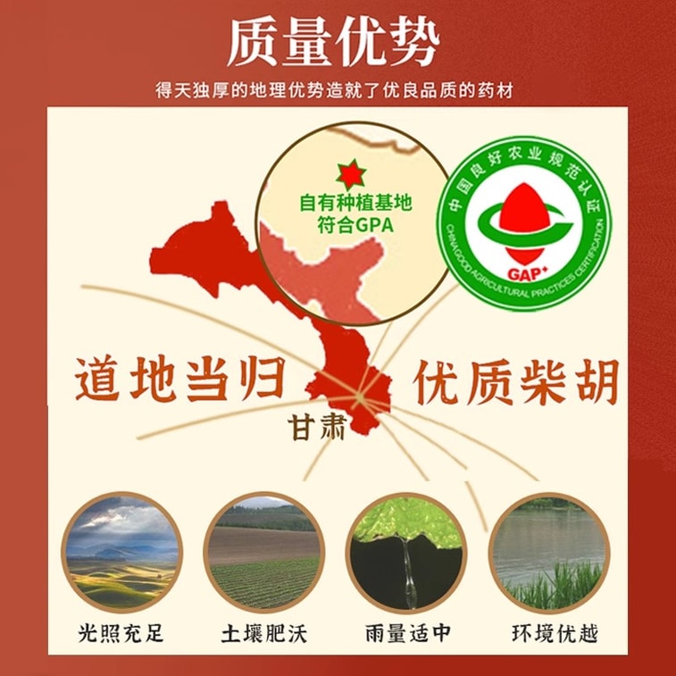 [중국 직송] 천진 가미 소약 - 간 진정, 비장 강화, 혈액 보양, 생리 조절, 건강 불안, 현기증, 어지럼증 완화 - 남녀 공용 10포/박스 4