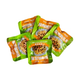 蔡林记 酸辣脆豆角下饭菜咸菜开袋即食30g*5袋新老包装随机发