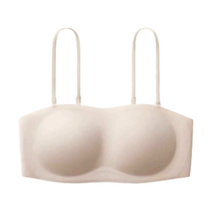 516Standard Women's Strapless Back Hook Bra, Light Skin, M