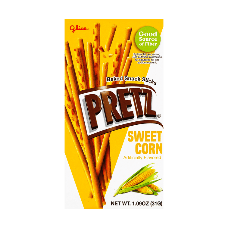 GLICO格力高 PRETZ饼干棒 甜玉米口味 31g 4