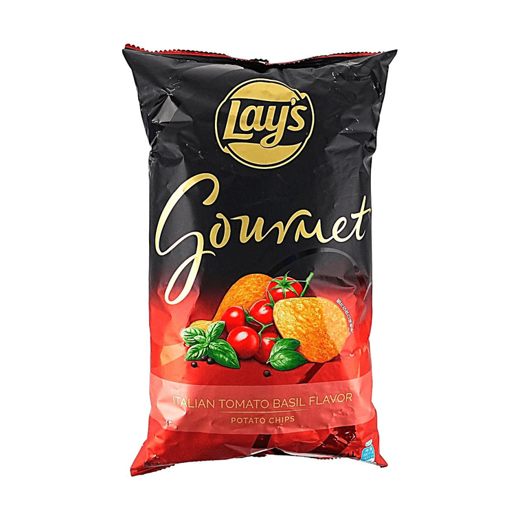 Italian Tomato Basil Flavor Potato Chips 3.53 oz【Global Selection】【Italian Style】 3
