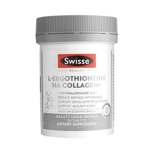 Ultra Light Bottle Ergothioneine Collagen Peptide Hyaluronic Acid Vitamin 30 Tablets/Bottle