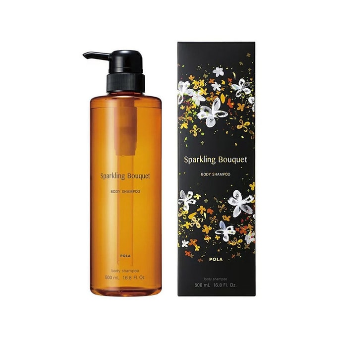 Floral Shower Gel Beauty Skin Golden Osmanthus Jasmine Fragrance 500ml