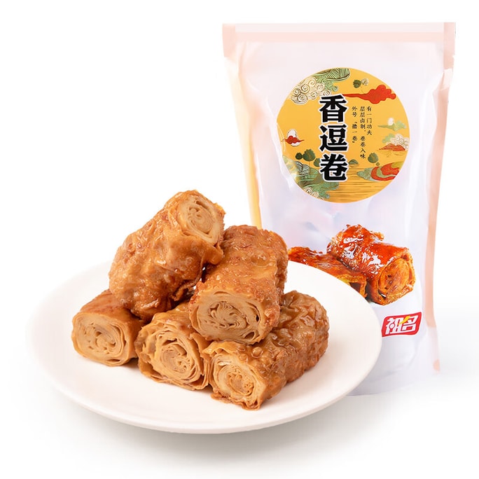 【中国直送】祖明 スパイシー豆腐ロール ベジタリアン 500g