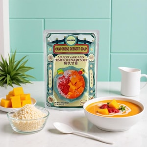 Mango Sago and Pomelo Dessert Soup , 12.34 oz