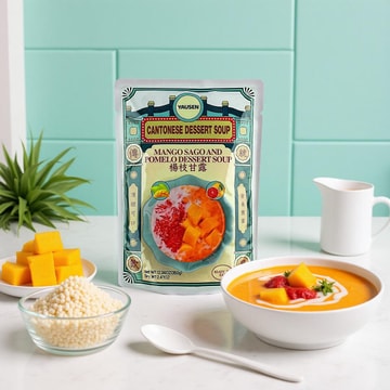 Mango Sago and Pomelo Dessert Soup , 12.34 oz