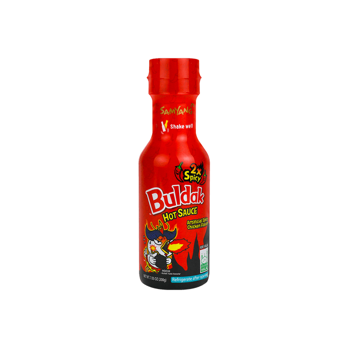 2x Spicy Buldak Hot Chicken Sauce 200g