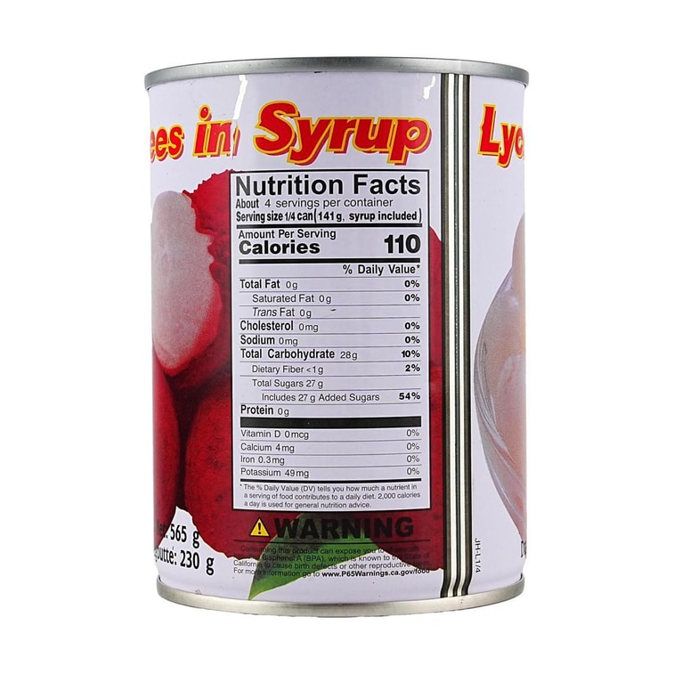 Lychee In Syrup , 20 oz 【For Desserts and Baking】 3