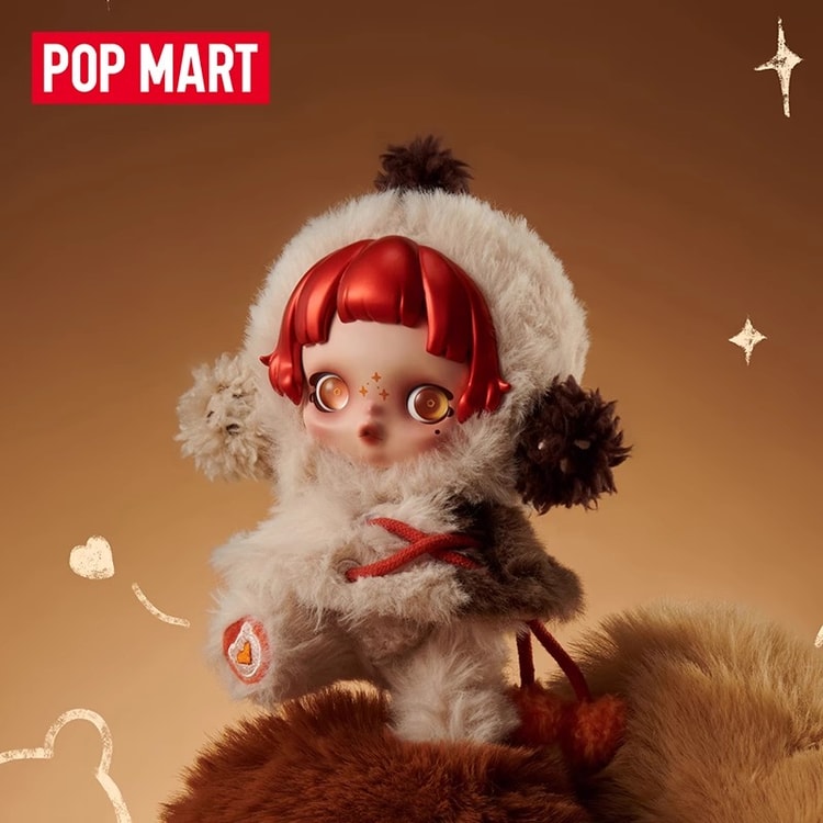 POP MART ぬいぐるみマスコット 約15cm 楽天市場】SKULLPANDA Winter Symphony シリーズ ぬいぐるみ
