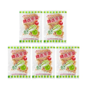 Chaošanský specialitní produkt Le Luo jídlo Doudong zelenina 32g*5 balení