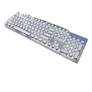 【中国直邮】 前行者 メカニカルキーボードゲーミングマウス 月光白 白光【有線パンク版】1点