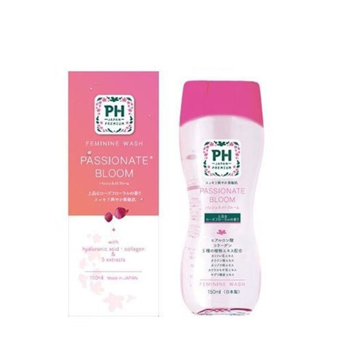 PHcare Feminine Wash Passionate Bloom Rose Floral Scent 150ml