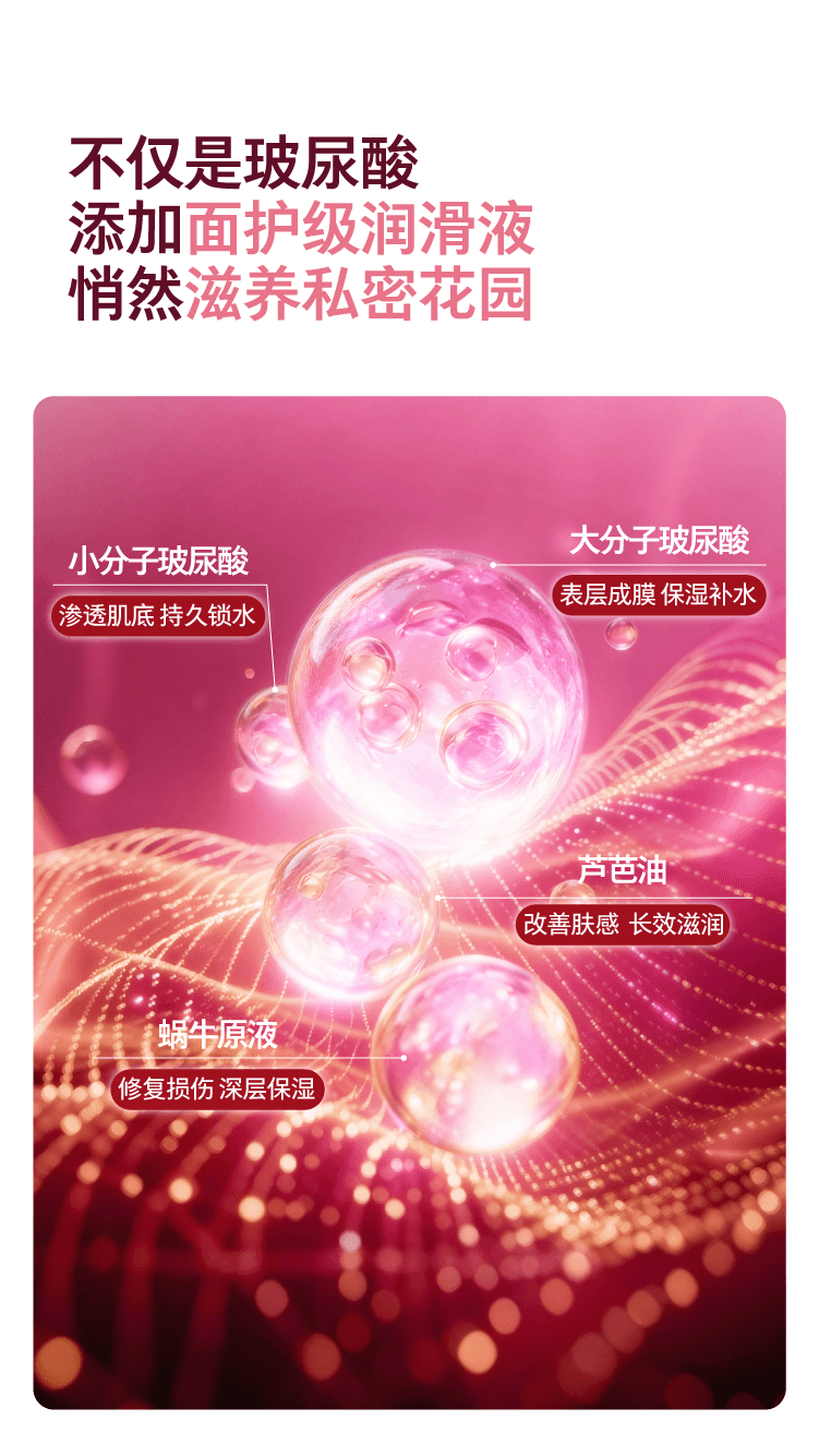【中國直郵】 必遇 五感凝膠潤滑液女用高潮液私處快感增強液潤滑劑情趣用品5支裝/盒