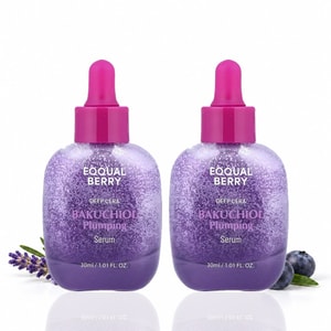 DEEP CERA Bakuchiol Plumping Serum, 0.5% Bakuchiol, 13 Peptides & 5 Ceramides, Firming Pore & Fine Line Care, 【2 Packs】2×30ml/1.01 fl.oz.