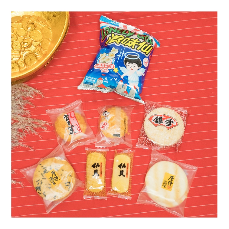 台湾旺旺 零食大礼包 480g【内含仙贝雪饼米饼浪味仙】 3
