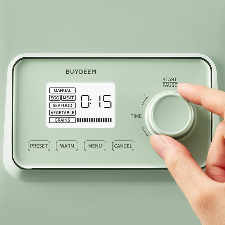 Multifunctional Steaming and Stewing Pot, 473.4 fl oz G67 Double Layer 5