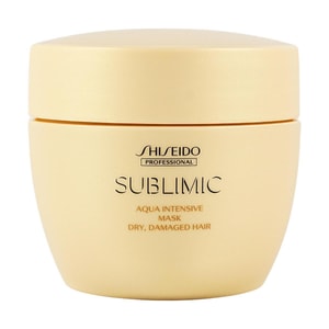 日本SHISEIDO資生堂 SUBLIMIC芯護理道不老林 水活修護髮膜 金罐 200g 乾性受損髮質 深度補水滋養