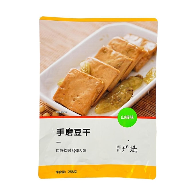 网易严选 手磨豆干 山椒味 268g