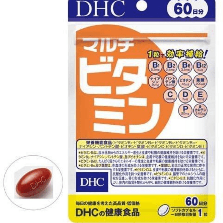 DHC Multivitamin Soft Capsule Comprehensive Multivitamin For 60 Days  Containing VC VB - Yamibuy.com