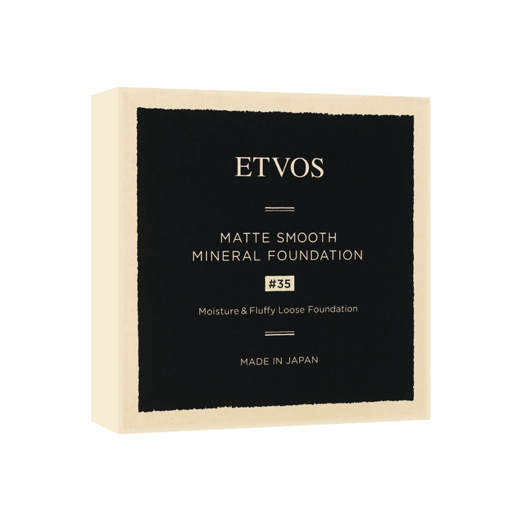 日本 ETVOS 哑光无瑕防晒矿物蜜粉粉底 控油小黑盖定妆散粉 SPF30/PA++ #35 4g 孕敏可用 【春楠老师推荐】 3