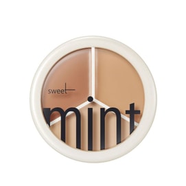 Sweet Mint 三色遮瑕膏 送遮瑕刷